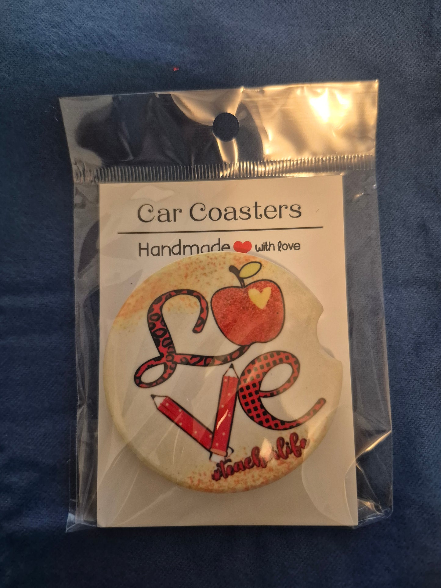 Teacher Car Coasters