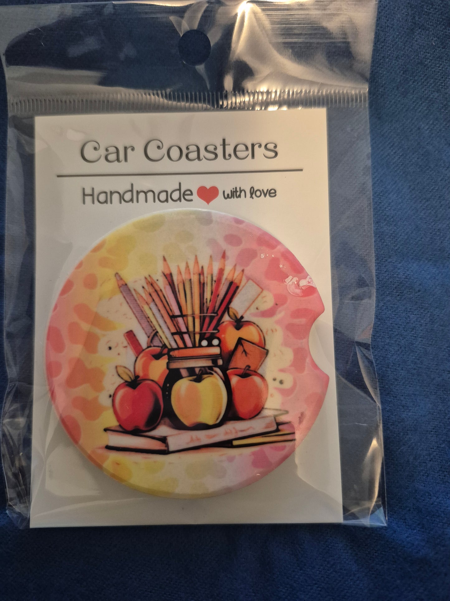 Teacher Car Coasters