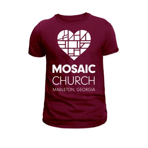 Mosaic Church T-shirts