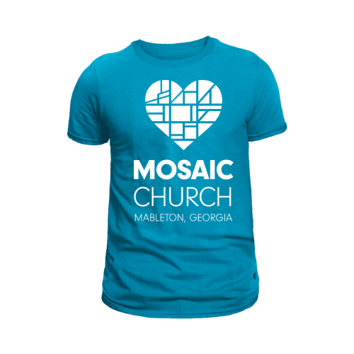 Mosaic Church T-shirts