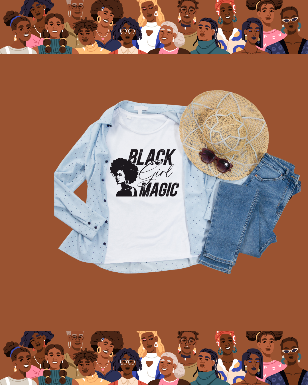 Magic & Melanin: Empowerment Tees