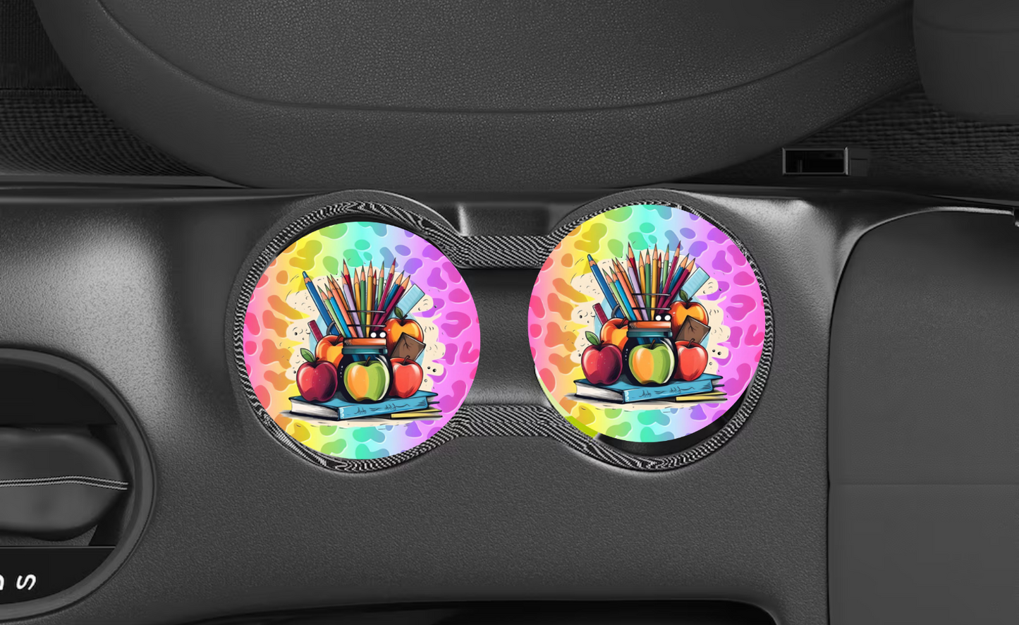 Teacher Car Coasters