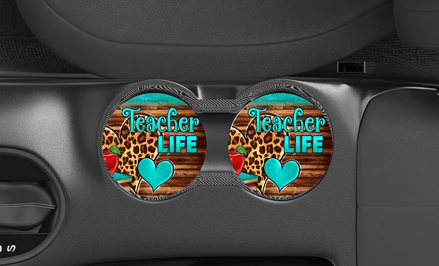 Teacher Car Coasters