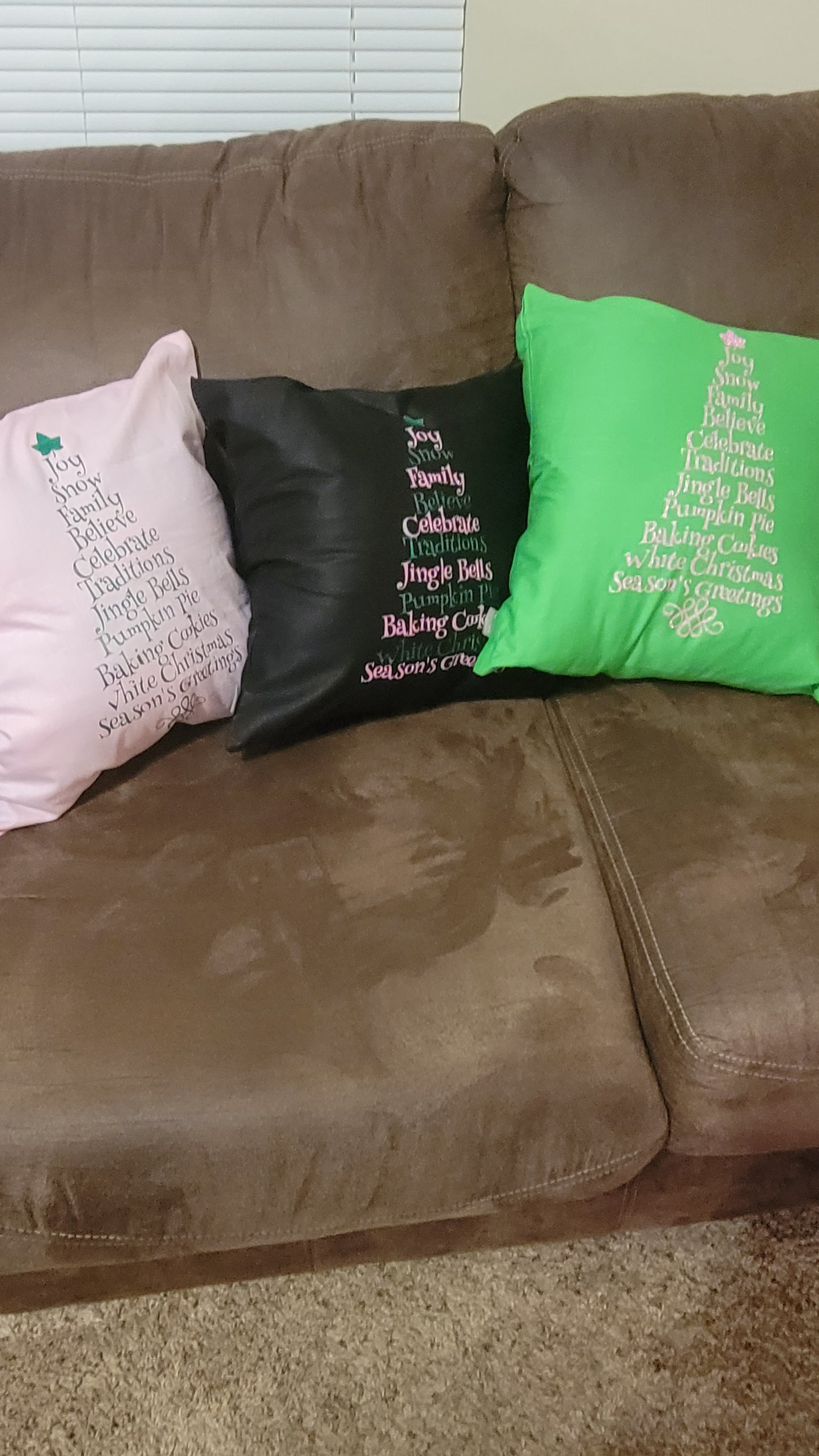 Holiday Seasonal Pillow covers