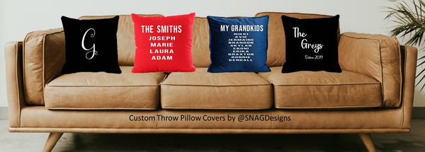 Pillow covers