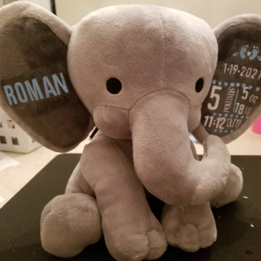 Birth Announcement -Elephant