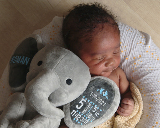 Birth Announcement -Elephant