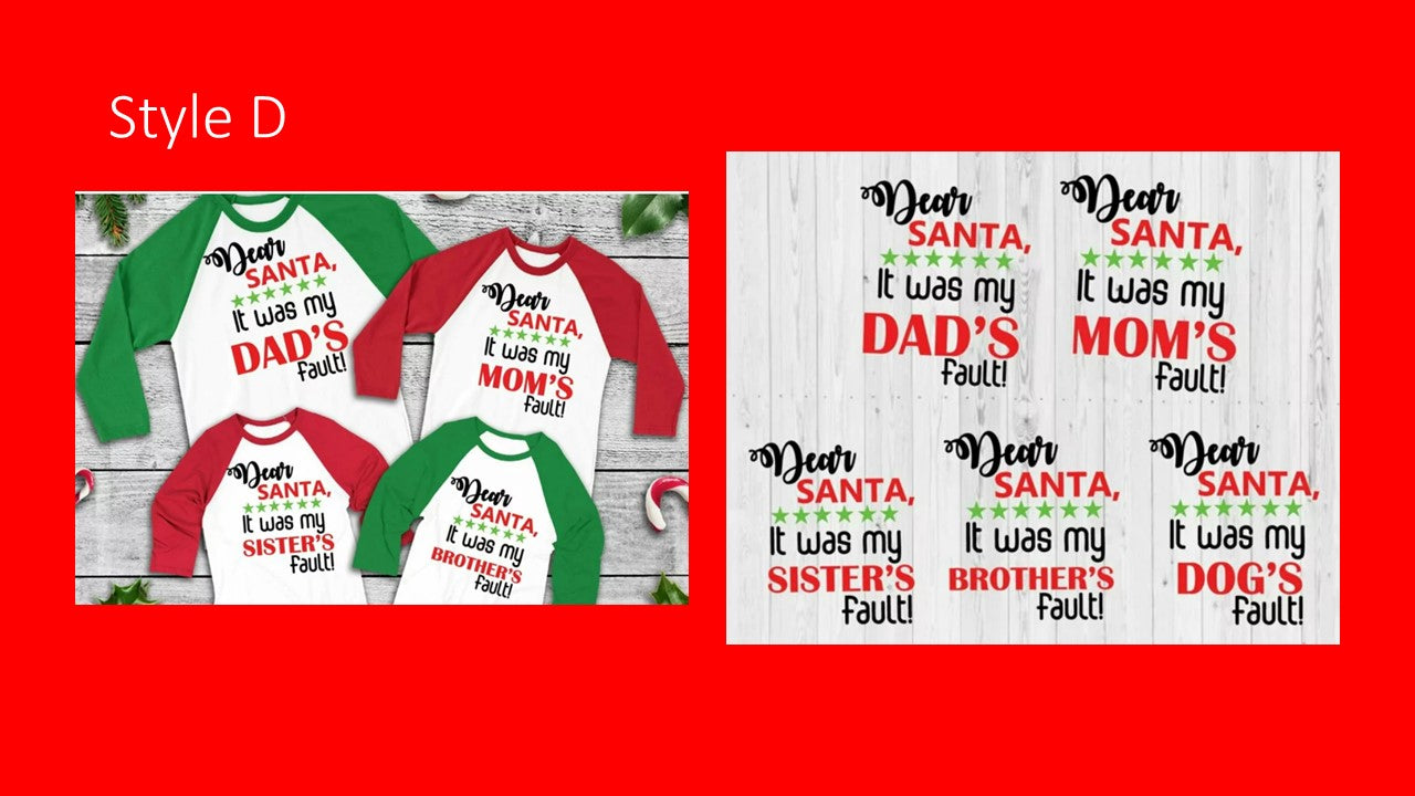 Family Affair - Matching Holiday Shirts