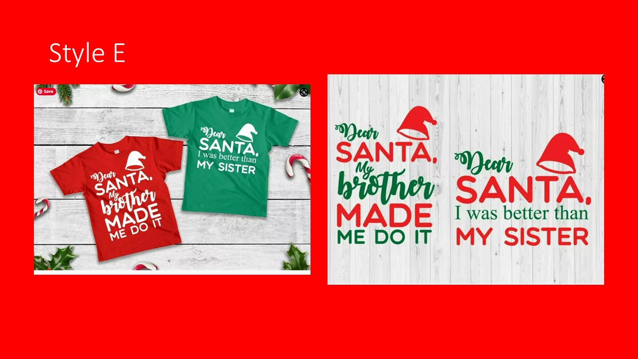 Family Affair - Matching Holiday Shirts